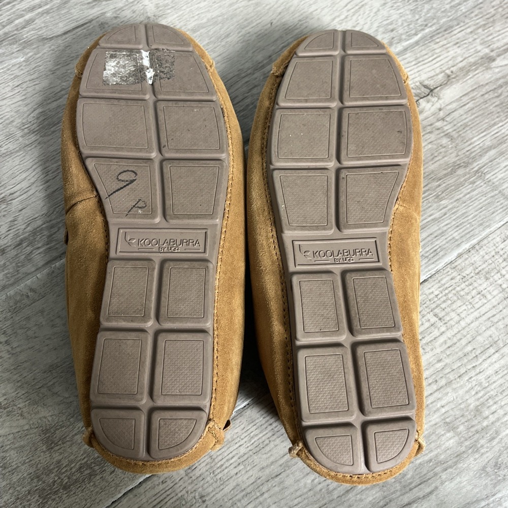 Koolaburra by Ugg Tipton Smooth Slip On Slippers Mens Sz 11 Chestnut 1105893 - Picture 6 of 6